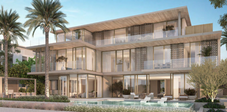 阿联酋 Dubai Palm Jebel Ali 别墅  7 卧, 1154.83 平方米 , 编号 753245