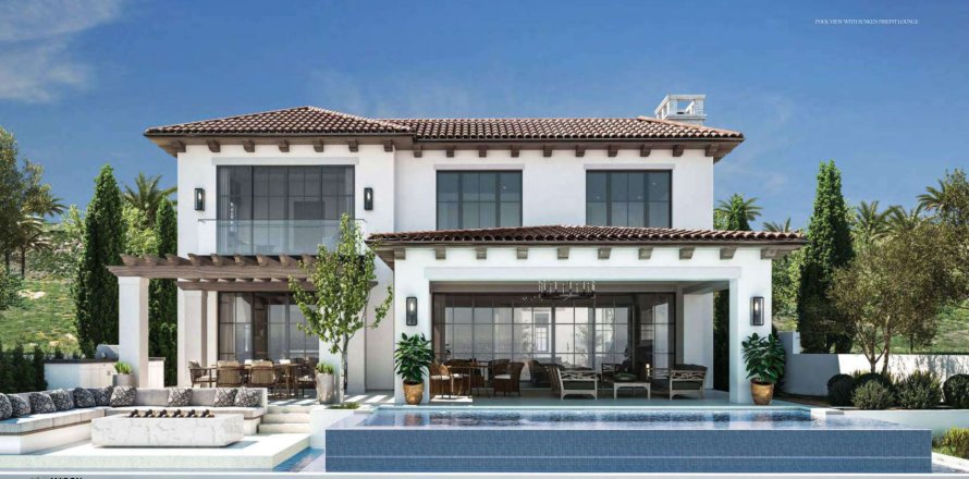 Villa sa Al Hudayriat Island, Abu Dhabi, UAE 8 silid-tulugan, 2010.98 sq.m. № 733011