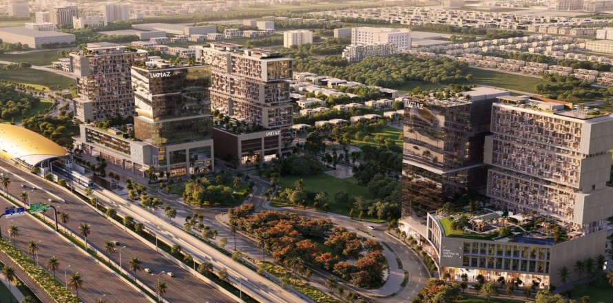 Huoneisto Downtown Jebel Ali, Dubai, Arabiemiraatit 3 makuuhuonetta, 130.06 m2 № 752271