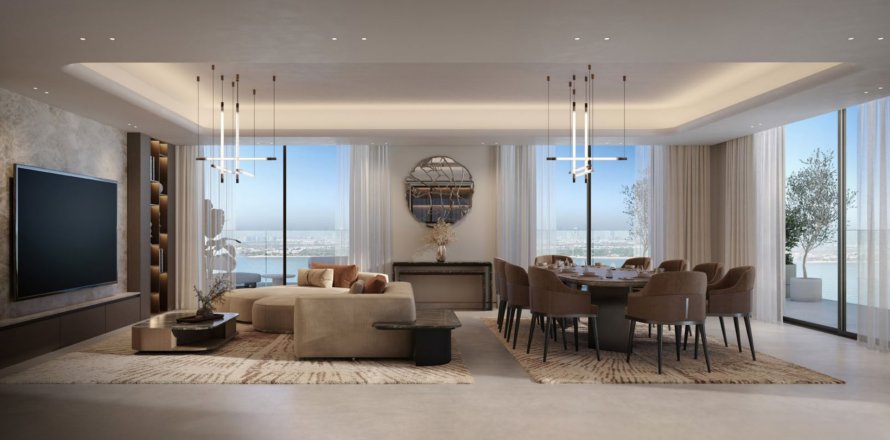 Penthouse à Al Hudayriat Island, Abu Dhabi, EAU: 4 chambres, 397 m2 № 720734