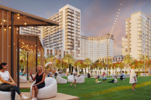 阿联酋 Dubai Town Square 待售 : 3 卧, 128.95 平方米 , 编号710548 - 照片 3
