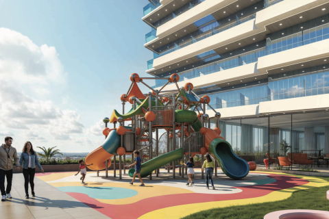 Byt v Dubai, SAE 1 ložnice, 51 m² Č.: 583973 - fotografie 8