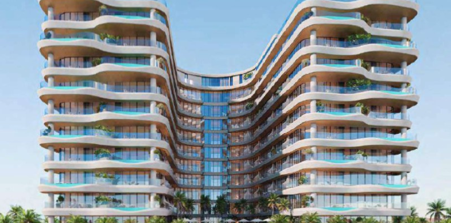 Квартира в Al Marjan Island, Рас-эль-Хайма, ОАЕ 1 спальня, 79.52м2 № 702045