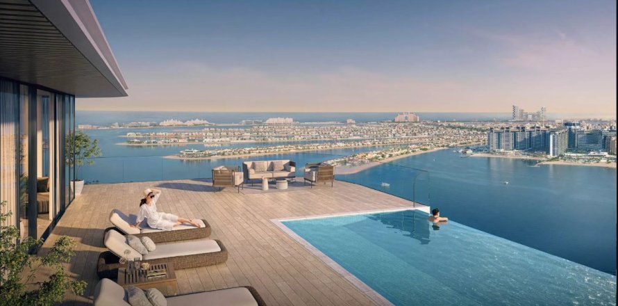 Apartament në Dubai Harbour, Emiratet e Bashkuara Arabe 3 dhoma gjumi, 140.56 m2. № 711831