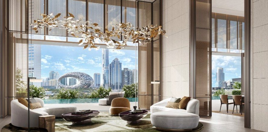 DIFC、Dubai、UAEにあるマンション 1ベッドルーム、80.18 m2 No613907