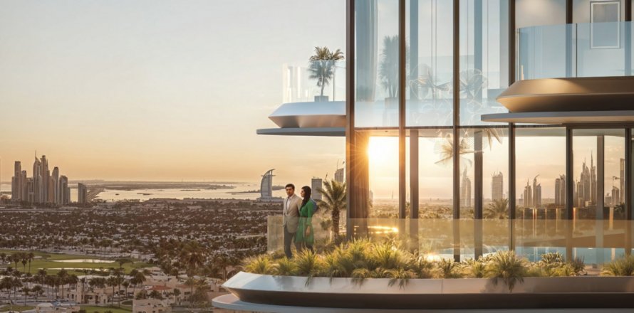 Byt v One Sky Park v Jumeirah Village Circle, Dubai, SAE 1 ložnice, 83.9202 m² Č.: 564555