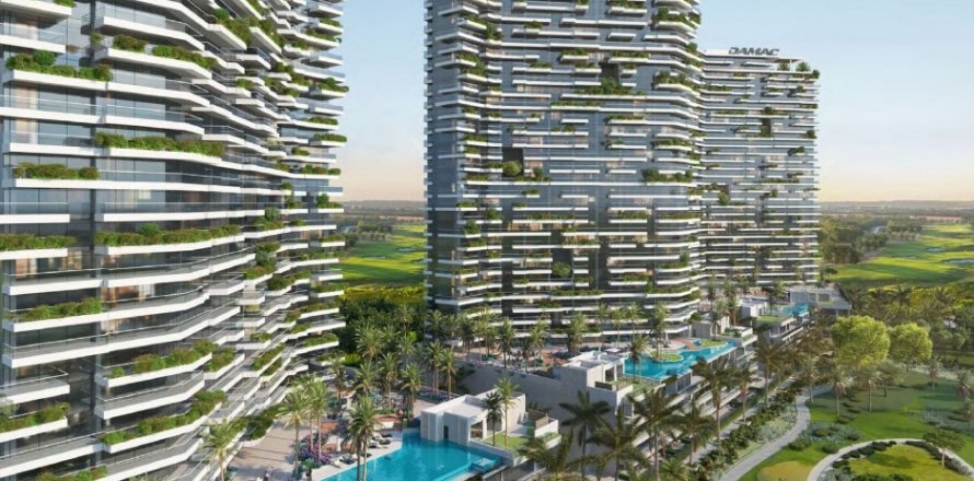 Квартира в GOLF GREENS в DAMAC Hills (Akoya by DAMAC), Дубай, ОАЭ 2 спальни, 202м2 № 614899