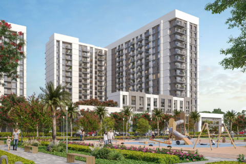 阿联酋 Dubai Town Square 公寓  3 卧, 128.95 平方米 , 编号 710548