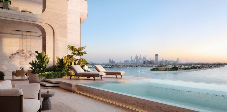 Dvīņu māja Palm Jumeirah, Dubaijā, AAE 3 istabas, 436.92 m2 Nr. 757959