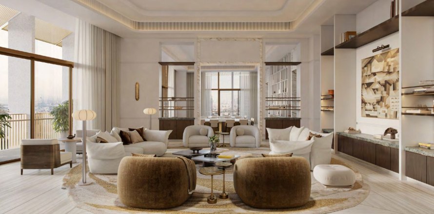 Apartament në DIFC, Dubai, Emiratet e Bashkuara Arabe 4 dhoma gjumi, 742.39 m2. № 723098