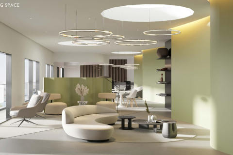 Downtown Jebel Ali, Dubai, संयुक्त अरब अमीरात में अपार्टमेंट, 1 बेडरूम, 64.99 वर्ग मीटर, संख्या 680466 - फ़ोटो 3