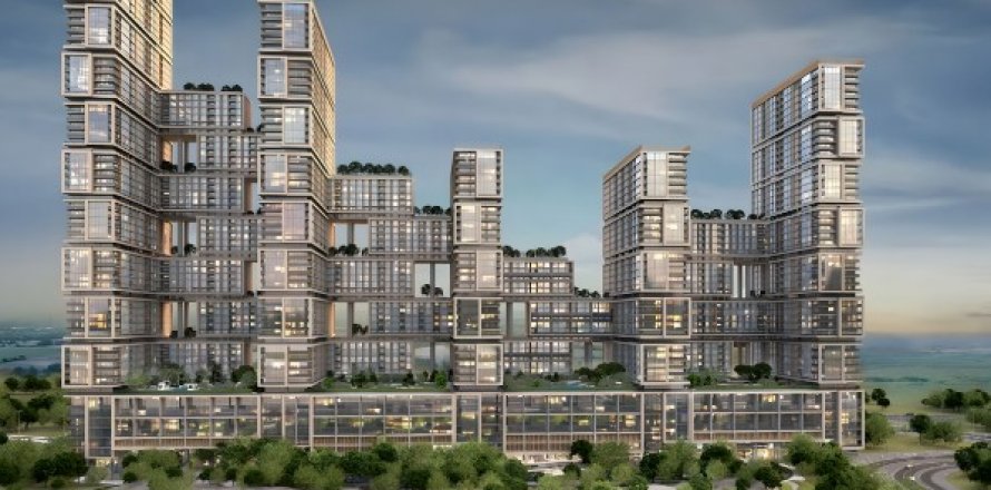 阿联酋 Dubai Mohammed Bin Rashid City 公寓 1 卧, 68.4 平方米 , 编号 590199
