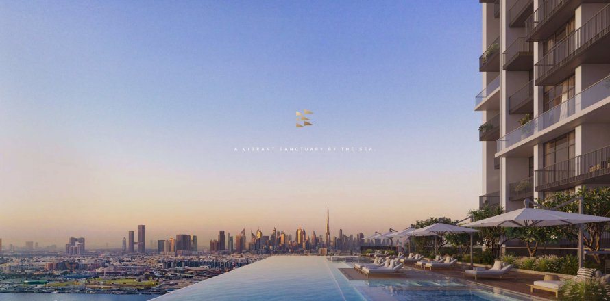 Maritime City、Dubai、UAEにあるマンション 1ベッドルーム、76.74 m2 No710658