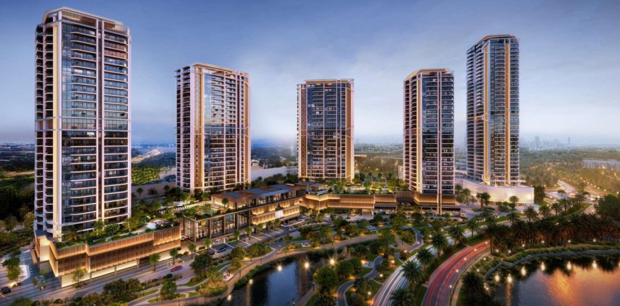 Apartament w Jumeirah Islands, Dubai, ZEA 3 sypialnie, 155.24 mkw. nr 740259