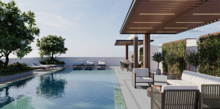 Apartament në Dubai, Emiratet e Bashkuara Arabe 1 dhomë gjumi, 68 m2. № 583953