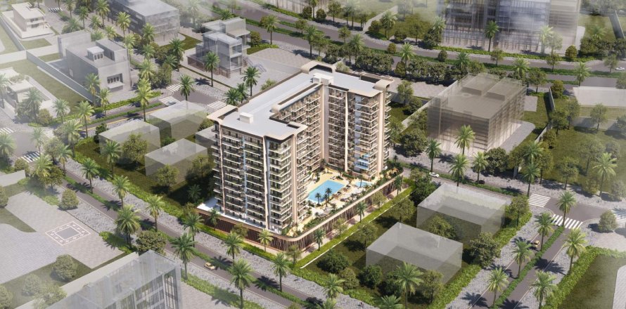 Huoneisto wasl gate, Dubai, Arabiemiraatit 2 makuuhuonetta, 90.77 m2 № 760652