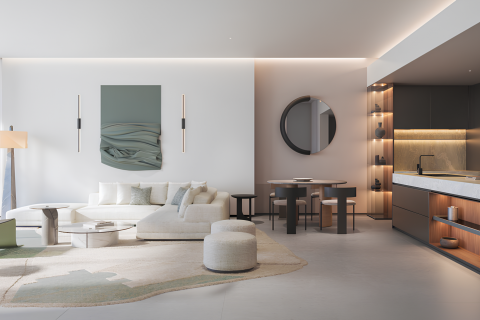 Byt v Dubai, SAE 2 ložnice, 148 m² Č.: 583146 - fotografie 4