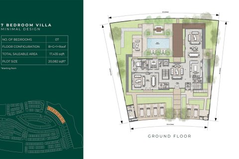 Villa itt: Al Reem Island, Abu Dhabi, EAE, 6 hálószoba, 1218 m², azonosító: 704567 - fénykép 9