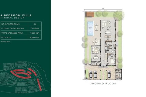Villa itt: Al Reem Island, Abu Dhabi, EAE, 6 hálószoba, 1218 m², azonosító: 704567 - fénykép 12