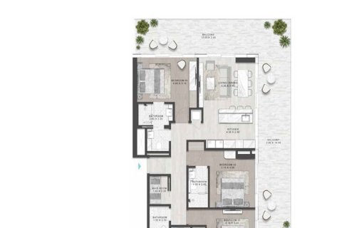 Apartment til salg i Al Marjan Island, Ras Al Khaimah, UAE 1 soveværelse, 89 kvm № 704563 - foto 18