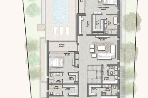 Villa itt: Al Reem Island, Abu Dhabi, EAE, 5 hálószoba, azonosító: 704568 - fénykép 7