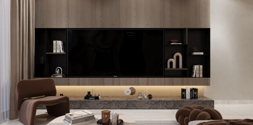 Appartement à Dubai, EAU: 1 chambre, 77 m2 № 694599