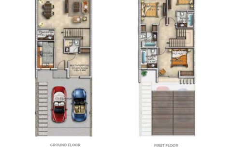 DAMAC Hills (Akoya by DAMAC), Dubai, संयुक्त अरब अमीरात में विला, 4 बेडरूम, 227 वर्ग मीटर, संख्या 728530 - फ़ोटो 10