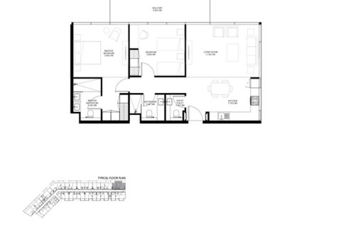 Wohnung zum Verkauf in Aljada, Sharjah, VAE 1 Schlafzimmer, 63 m2 Nr. 728534 - Foto 10