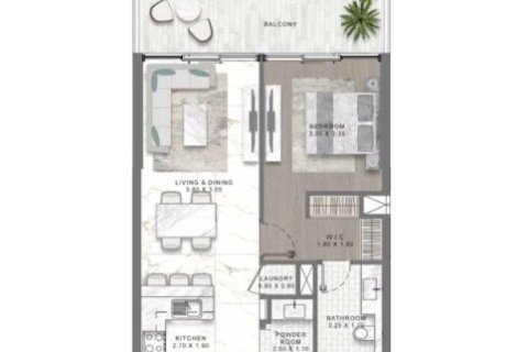 Купити квартиру в Golf City, Дубай, ОАЕ 1 кімната, 43м2, № 728570 - фото 13