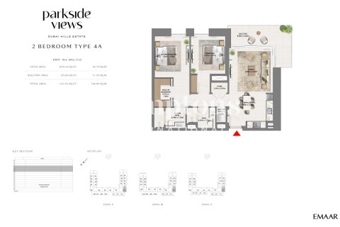 Apartman u gradu Dubai Hills Estate, Dubai, UAE 1 spavaća soba, 66.56964465 m2 Br. 709501 - Slika 10