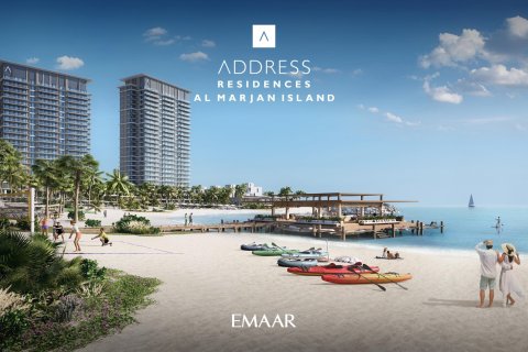 Al Marjan Island, Ras Al Khaimah, संयुक्त अरब अमीरात में अपार्टमेंट, 2 बेडरूम, 106 वर्ग मीटर, संख्या 656080 - फ़ोटो 5