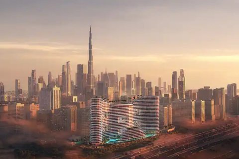 Byt v Business Bay, Dubai, SAE 2 ložnice, 101 m² Č.: 720018 - fotografie 1