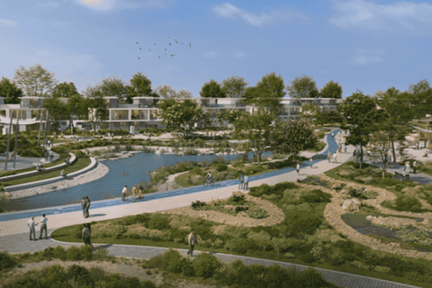 Villa asukohaga The Valley, Dubai, AÜE: 4 magamistoaga, 372 m² Nr 722224