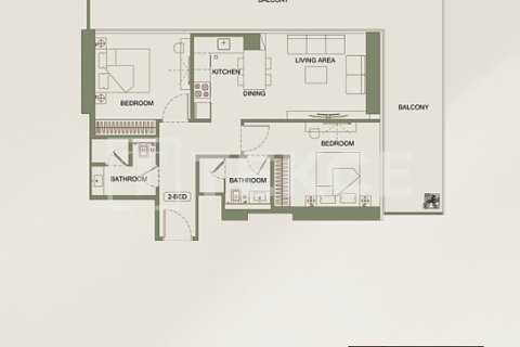 Majan, Dubai, संयुक्त अरब अमीरात में अपार्टमेंट, 2 बेडरूम, 117 वर्ग मीटर, संख्या 659701 - फ़ोटो 14