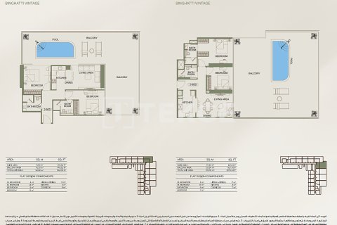 Appartement te koop in Majan, Dubai, VAE 1 slaapkamer, 164 vr.m., nr 659700 - foto 15