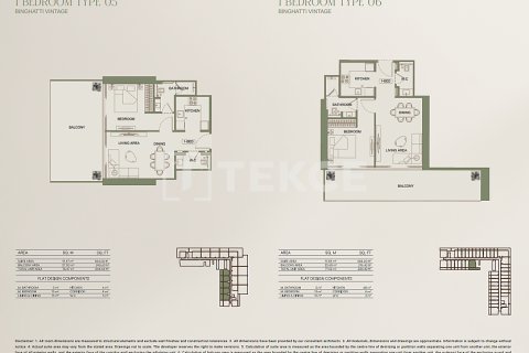 Appartement te koop in Majan, Dubai, VAE 1 slaapkamer, 164 vr.m., nr 659700 - foto 12