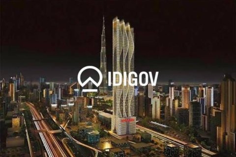 Apartament w Business Bay, Dubai, ZEA 1 sypialnia, 62.25 mkw. nr 761098