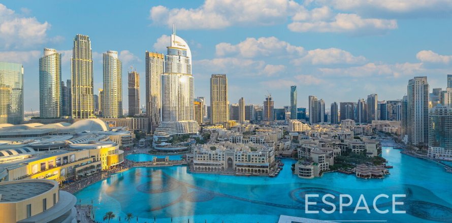 阿联酋 Dubai Downtown Dubai (Downtown Burj Dubai) 公寓  1 卧, 102 平方米 , 编号 661365