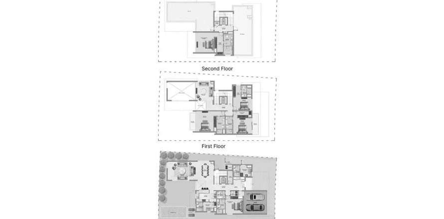Villa asukohaga The Orchard at Sobha City asukohaga Abu Dhabi, AÜE: 5 magamistoaga, 493.92 m² Nr 705353