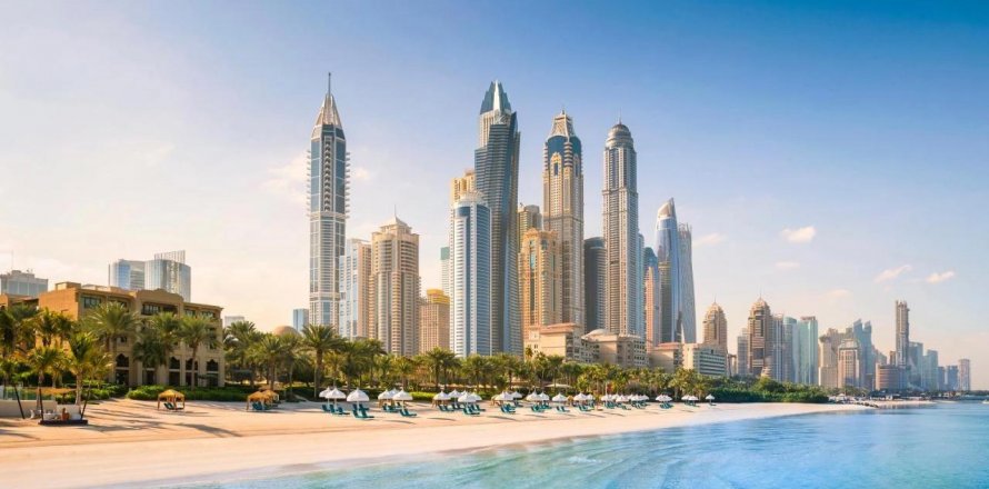 阿联酋 Dubai 公寓 2 卧, 98 平方米 , 编号 633179