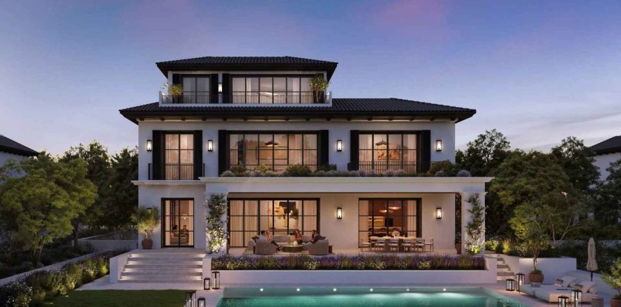 Villa i Al Hudayriat Island, Abu Dhabi, UAE 4 soveværelser, 371.98 kvm № 714072