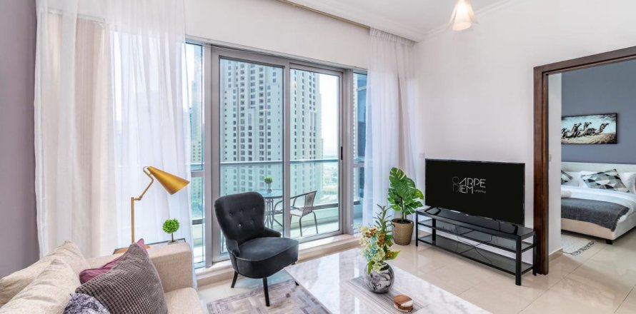 Apartmen di Dubai Marina, UAE 1 bilik tidur, 59.3 meter persegi № 691290