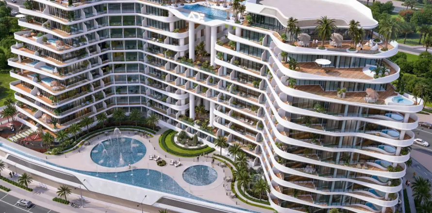 Huoneisto Dubai, Arabiemiraatit 53 m2 № 729161