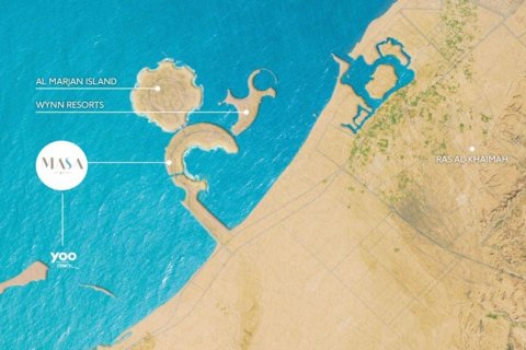 Müüa korter asukohaga Al Marjan Island, Ras Al Khaimah, AÜE: 1 magamistoaga, 79 m² Nr 656603 - pilt 7