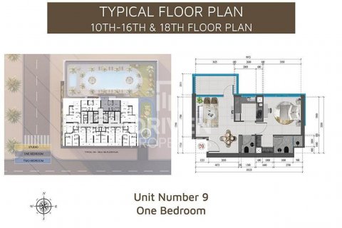 阿联酋 Dubai Jumeirah Village Triangle 待售 : 1 卧, 61 平方米 , 编号602765 - 照片 15