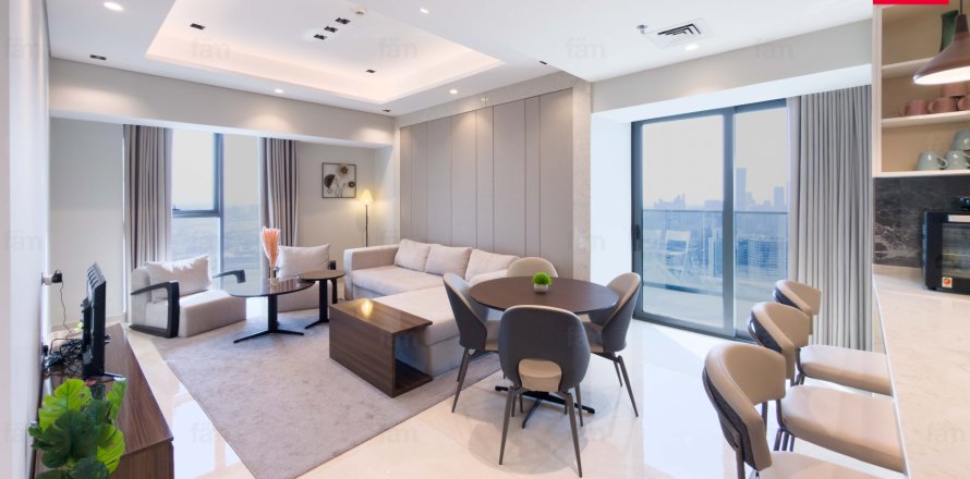 Apartment i Business Bay, Dubai, UAE 2 soveværelser, 137.2 kvm № 686253