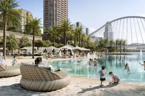 Apartman u Dubai Creek Harbour (The Lagoons), UAE 2 spavaćih soba, 120 m2 Br. 657710 - fotografija 6