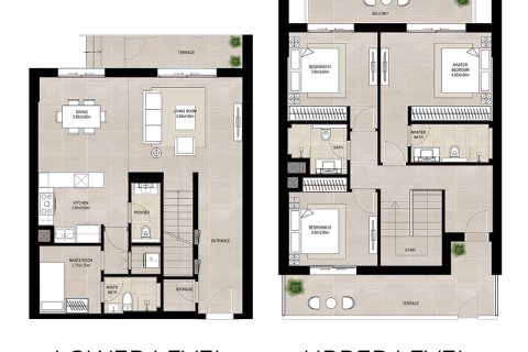 Huoneisto Town Square, Dubai, Arabiemiraatit 1 makuuhuone, 55 m2 № 732392 - kuva 6