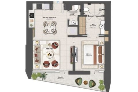 Appartement à vendre à  Maritime City, Dubai, EAU 1 chambre, 67 m2 № 704510 - photo 15