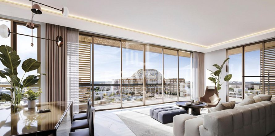 Apartemen di Dubai, UEA 1 kamar tidur, 87 m2 nomor 602974